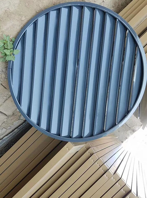 装饰圆形百叶窗